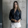 Camisa oxford negra FOR2523 — imagen 8