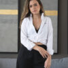 Camisa básica blanca Elite FOR2592 — vista frontal