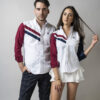 Camisa de combinaciones blanco, marino y vino con franjas FOR2678 — imagen 8