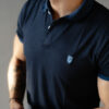 Playera polo marino POL0004 — vista posterior