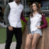 Camisa MEXICO EDITION verde, blanco y rojo EQ424 — vista lateral