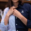 Camisa de combinaciones de rayas marino FOR2841 — detalle