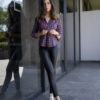 Camisa de cuadros verde y rojo FOR3038 — detalle