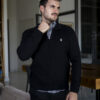 Sueter negro ST7006 — vista lateral