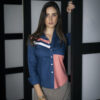Camisa de combinaciones marino y azul con franjas FOR3060 — vista lateral