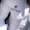 Camisa blanca Racing Team FOR3050 — vista posterior