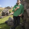 Camisa Dryflex color verde bandera FOR3075 — detalle