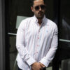 Camisa de rayas blancas multicolor FOR3097 — vista lateral