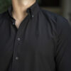 Camisa Dryflex color negro FOR3121 — vista lateral