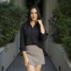 Camisa Dryflex color negro FOR3122 — detalle de tela
