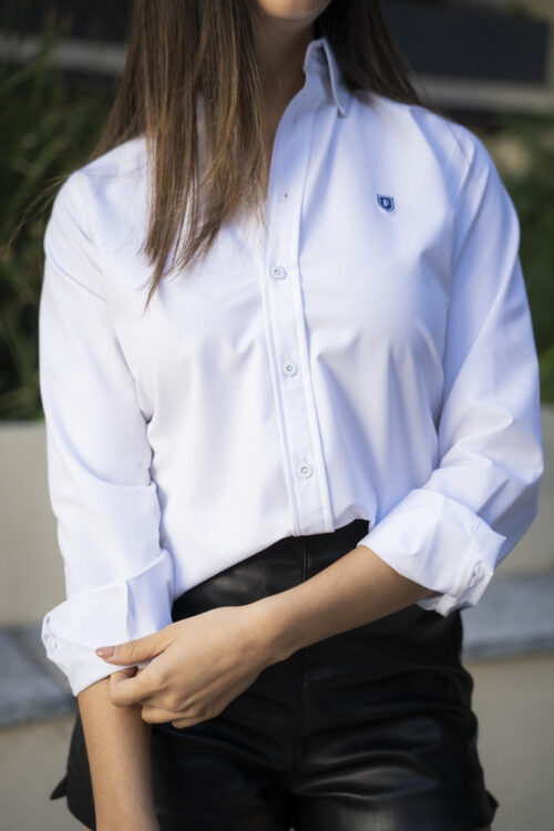 Camisa Dryflex color blanco FOR3124 — vista posterior
