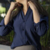 Camisa Dryflex color azul marino FOR3126 — detalle