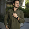 Camisa Dryflex color verde militar FOR3127 — vista alternativa