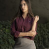 Camisa Dryflex color vino FOR3130 — detalle