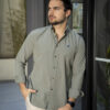 Camisa Dryflex color verde agave FOR3131 — vista lateral