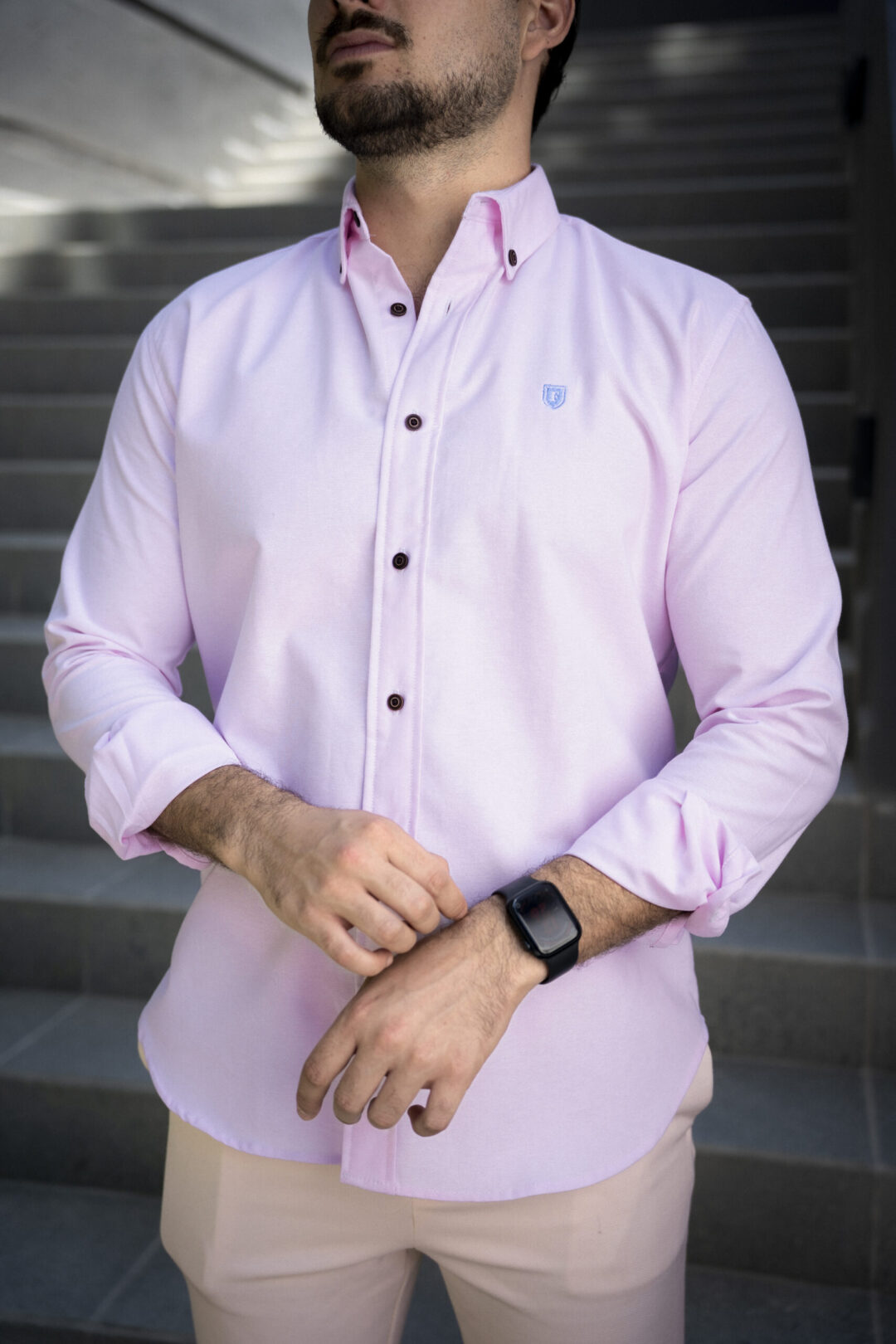 Camisa Basica Rosa Oxford | FOR3165 - $639.00 MXN | Fortrop
