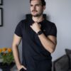 Camisa Basica Negro TS106 — vista alternativa