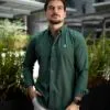 Camisa Dryflex Verde esmeralda FOR3189 — vista frontal