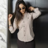 Camisa Dryflex Beige FOR3192 — detalle