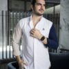 Camisa Dryflex Blanco, Marino, Beige FOR3231 — vista lateral