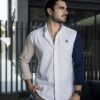 Camisa Dryflex Blanco, Marino, Beige FOR3231 — vista frontal