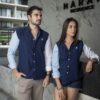 Camisa Dryflex Blanco, Marino, Cielo FOR3234 — detalle de tela