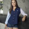 Camisa Dryflex Blanco, Marino, Cielo FOR3234 — vista frontal