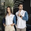 Camisa Dryflex Blanco, Azul, Marino, Petroleo FOR3236 — vista alternativa
