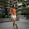 Camisa Dryflex Naranja FOR3261 — imagen 8