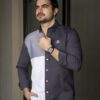 Camisa de Combinaciones Blanco, Gris FOR3250 — detalle