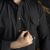 Camisa Dryflex Pro Negra FOR3284 — vista lateral