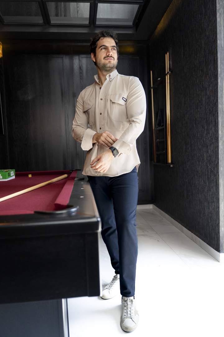 Camisa Dryflex Pro Beige FOR3288 — vista alternativa