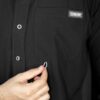 Camisa Dryflex Active Negro FOR3291 — detalle de tela