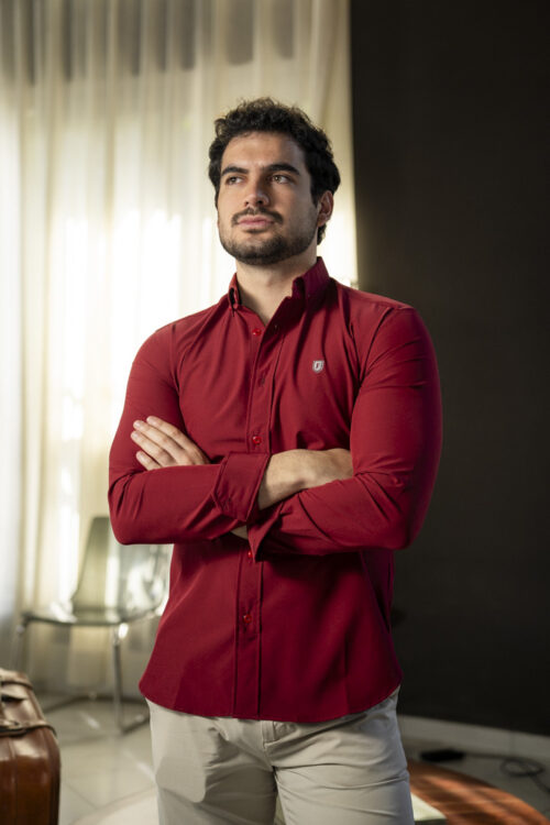 Alternative view of Camisa Dryflex Vino | FOR3297