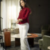 Camisa Dryflex Vino FOR3298 — detalle