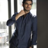 Camisa Basica Marino FOR3312 — vista frontal