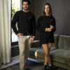 Sueter Negro Unisex ST7007 — vista alternativa