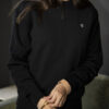 Sueter Negro Unisex ST7007 — detalle