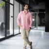 Camisa Basica Rosa FOR3308 — detalle