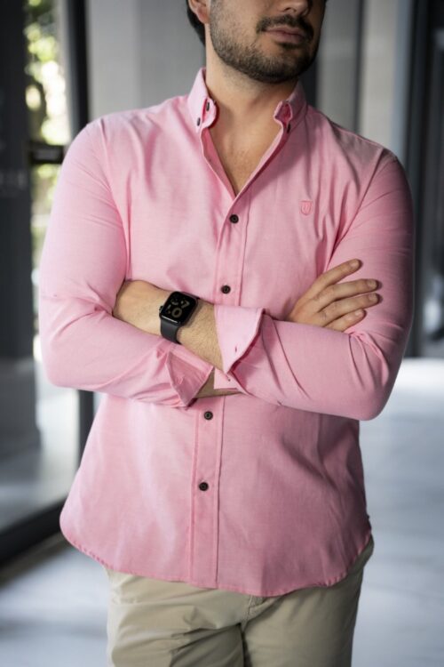 Camisa Basica Rosa | FOR3308