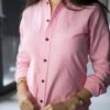 Camisa Basica Rosa FOR3309 — detalle