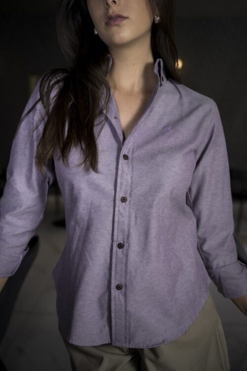Camisa Basica Violeta | FOR3311