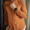 Camisa Dryflex Naranja FOR3260 — vista posterior