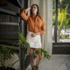 Camisa Dryflex Naranja FOR3261 — detalle