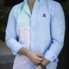 Camisa de Combinaciones Cielo, Menta, Rosa FOR3262 — vista frontal