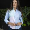 Camisa de Combinaciones Cielo, Menta, Rosa FOR3263 — vista posterior