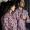 Camisa de cuadros rojo, negro y blanco FOR3318 — imagen 8