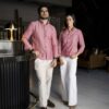 Camisa basica cereza FOR3338 — vista alternativa