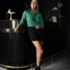 Camisa Dryflex verde bandera FOR3357 — detalle