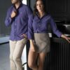 Camisa Dryflex morado FOR3358 — imagen 9